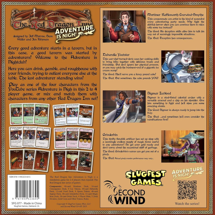 The Red Dragon Inn - Adventure is Nigh!