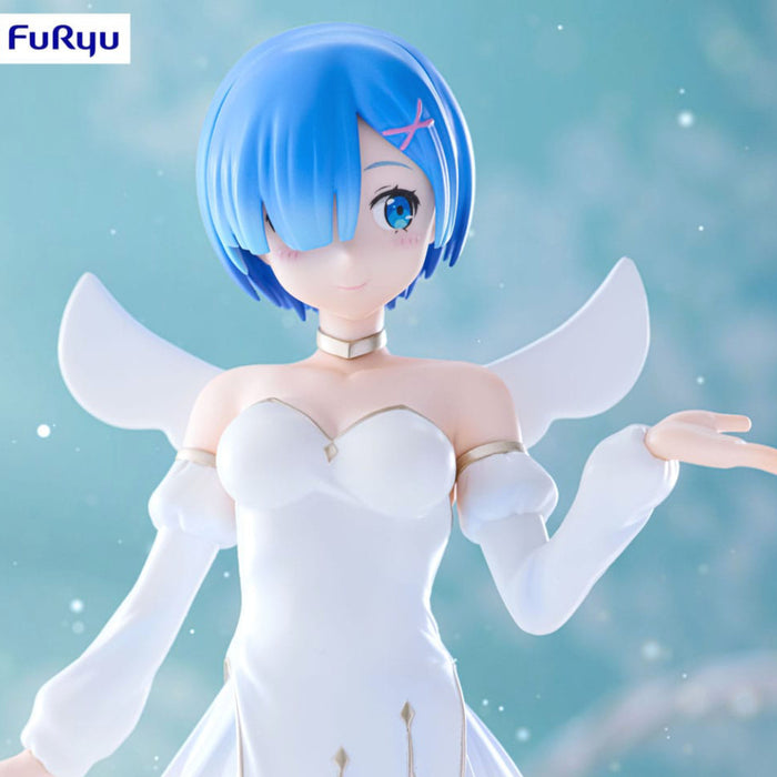 Precomanda Figurina Re:Zero - Starting Life in Another World BiCute Pure PVC - Rem Little Wings 25 cm