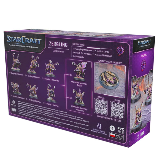 Precomanda StarCraft The Miniatures Game - Zergling - Zerg - Expansion Set