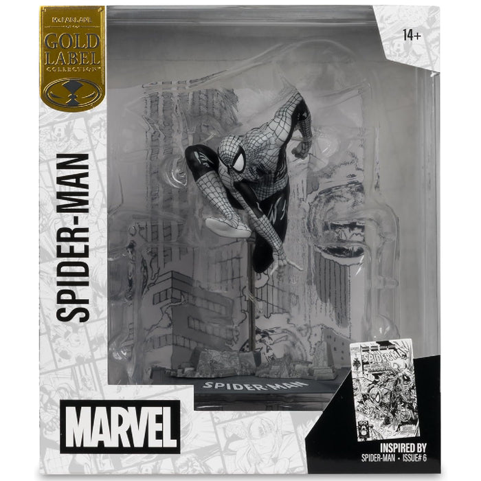 Figurina Marvel Collection PVC 1/10 - Spider-Man (Spider-Man 06) (Line Art) (Gold Label) 10 cm