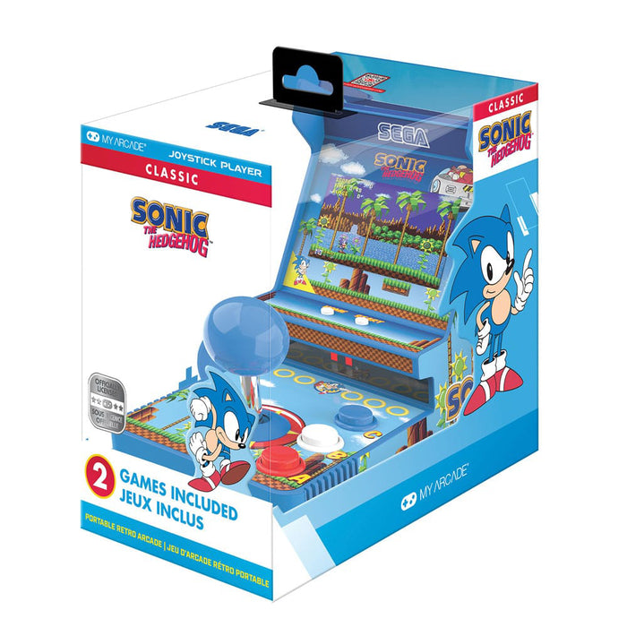 Consola portabila Retro Arcade Joystick Player 6.8" - Sonic the Hedgehog