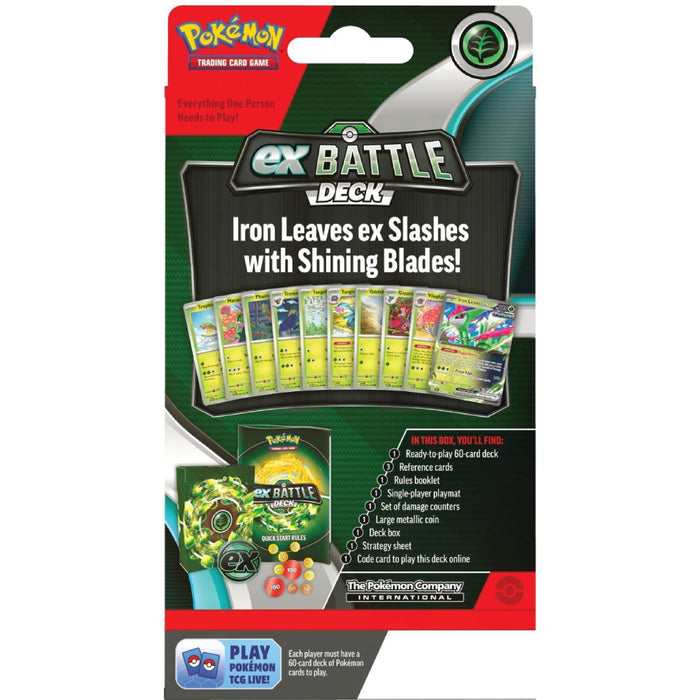 Pokemon TCG October ex Battle Deck - Iron Leaves