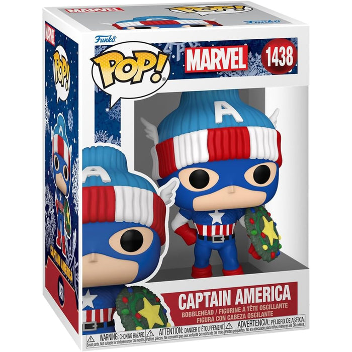 Figurina Funko POP Marvel Holiday S4 - Captain America