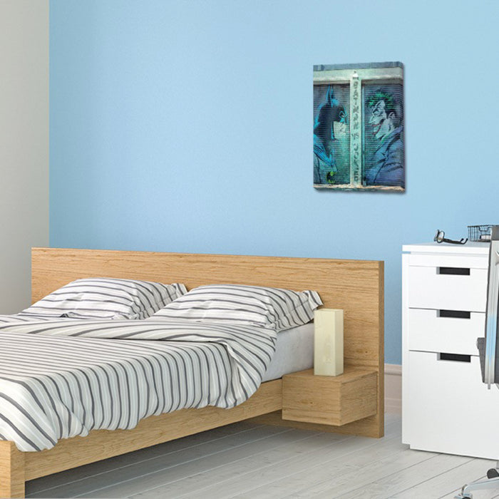 Tablou DC Comics - Canvas - Batman vs Joker (30x40)