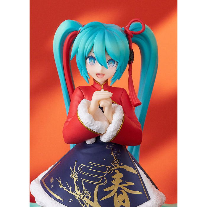 Figurina Character Vocal Series 01 Hatsune Miku Pop Up Parade PVC - Hatsune Miku Sourxuan Chinese New Year Ver. 17 cm