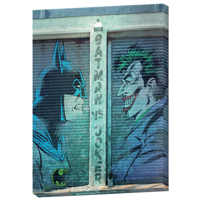 Tablou DC Comics - Canvas - Batman vs Joker (30x40)