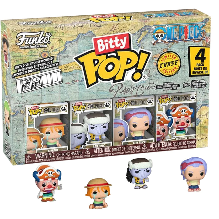 Set 4 Mini Figurine Funko Bitty POP One Piece - Nami 2,5 cm
