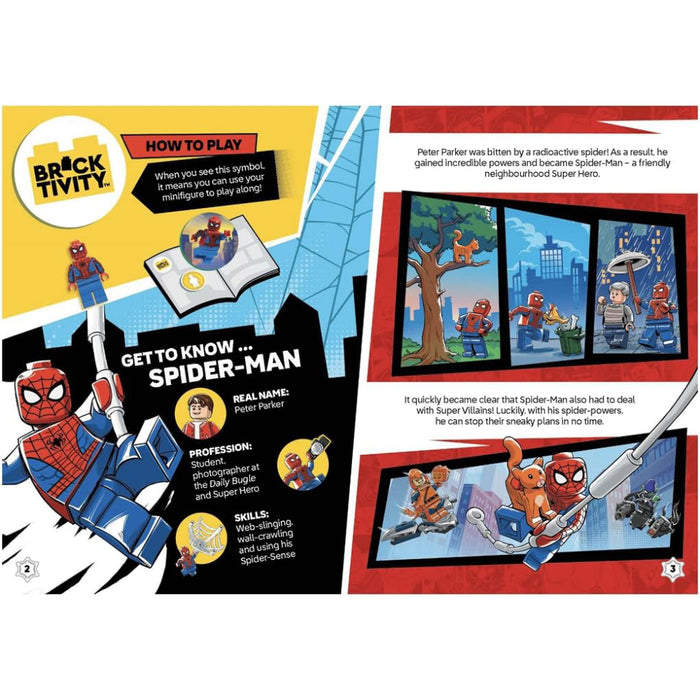 Lego Marvel - Spider-Man In Action! (with Mini-Figure)
