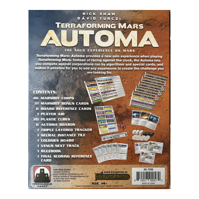 Terraforming Mars - Automa