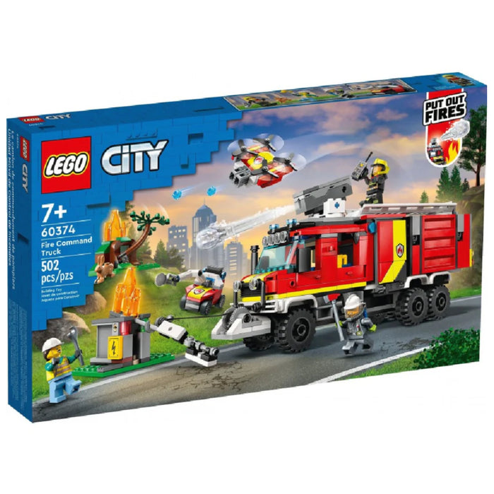 Lego City - Masina unitatii de pompieri 60374