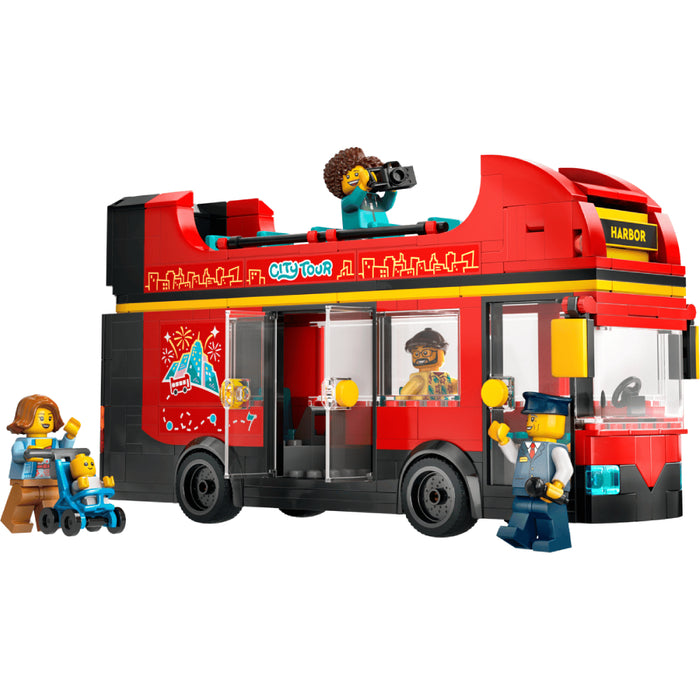 Lego City - Autobuz turistic rosu cu etaj 60407