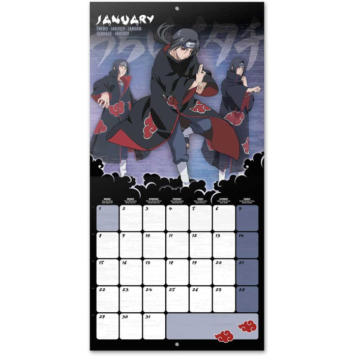 Calendar 2024 30x30 Naruto