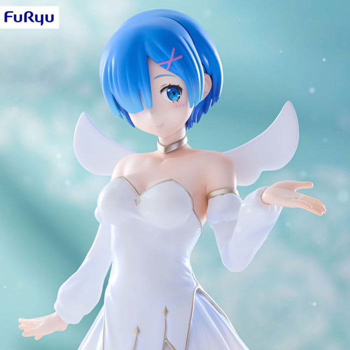 Precomanda Figurina Re:Zero - Starting Life in Another World BiCute Pure PVC - Rem Little Wings 25 cm