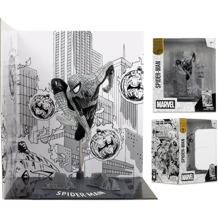 Figurina Marvel Collection PVC 1/10 - Spider-Man (Spider-Man 06) (Line Art) (Gold Label) 10 cm