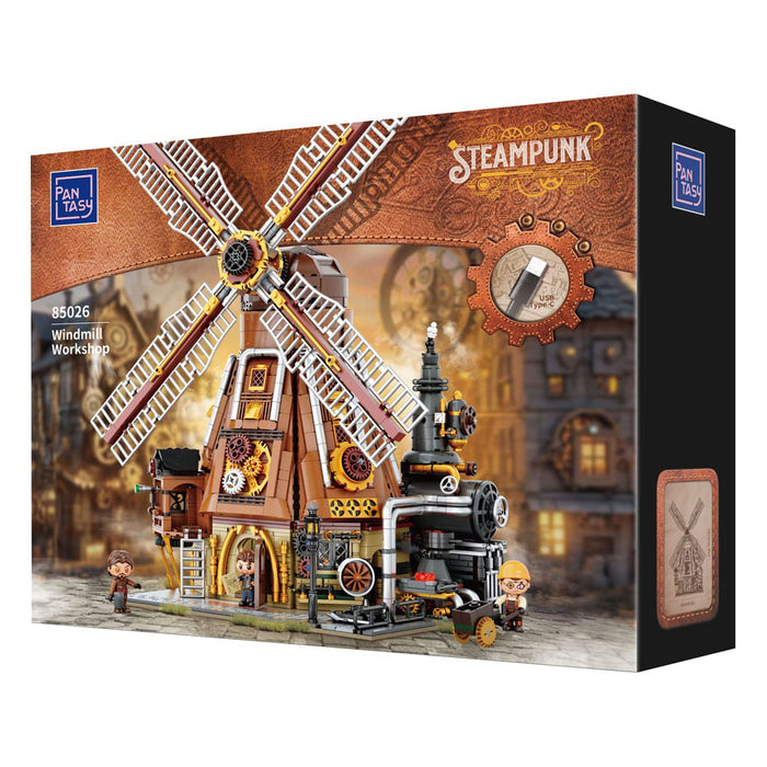 Set Constructie Pantasy Original - Steampunk Windmill Workshop