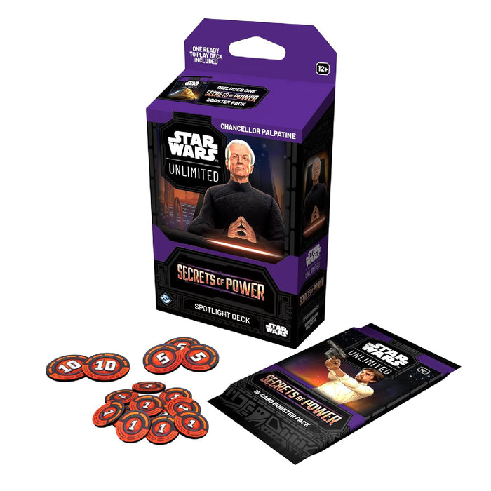 Star Wars Unlimited - Secrets of Power Spotlight Deck - Cancellor Palpatine