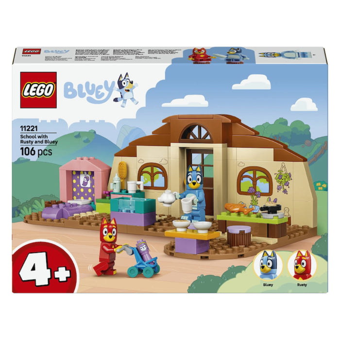 Lego Bluey - La scoala cu Rusty si Blue (11221)