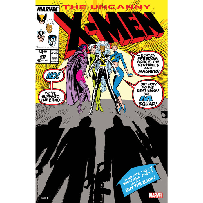 Uncanny X-Men 244 Facsimile Ed