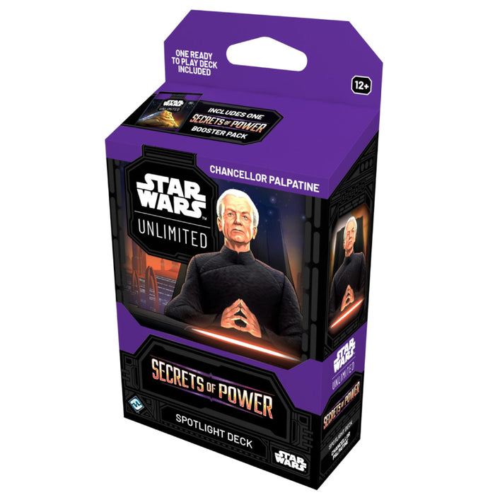 Star Wars Unlimited - Secrets of Power Spotlight Deck - Cancellor Palpatine