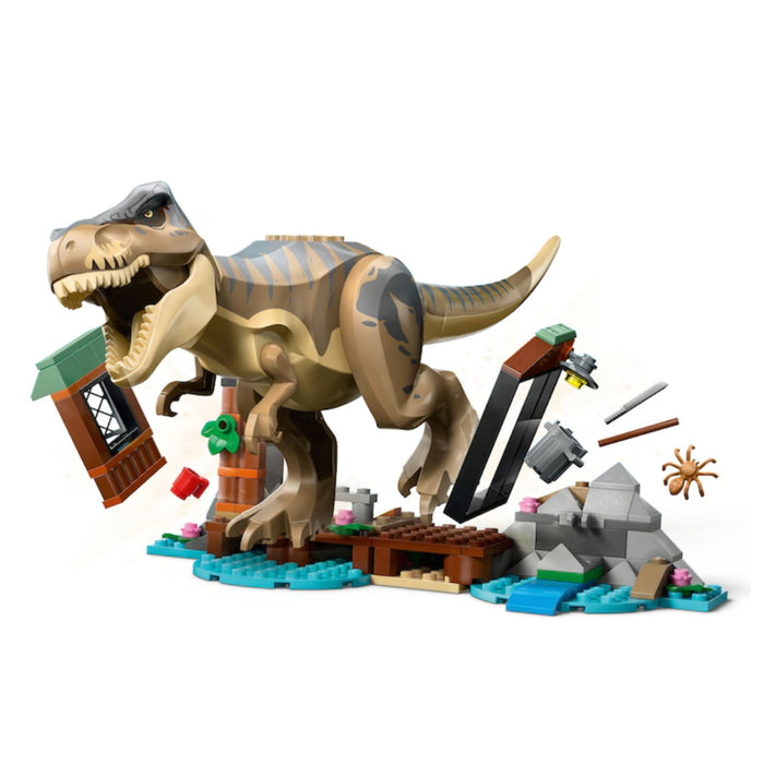 Lego Jurassic World Renasterea - Evadare pe rau din calea unui T. rex (76975)
