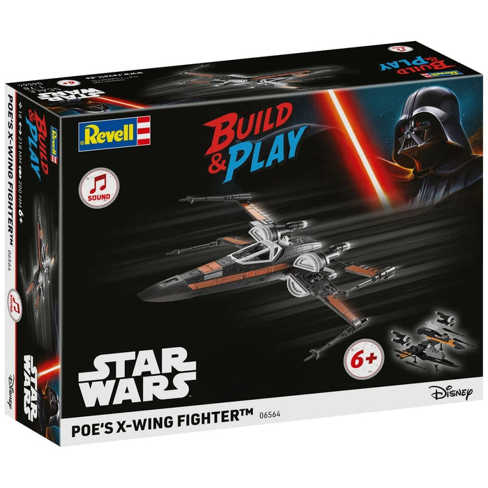 Set de Constructie Revell Poe's X-Wing Fighter with Sound - Build & Play