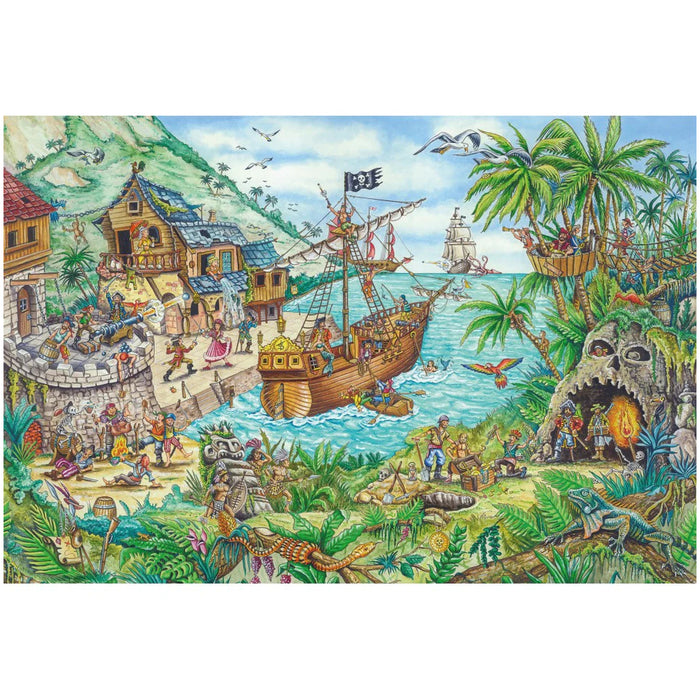 Puzzle PUZ100 Pirate Cove + Steag Pirat