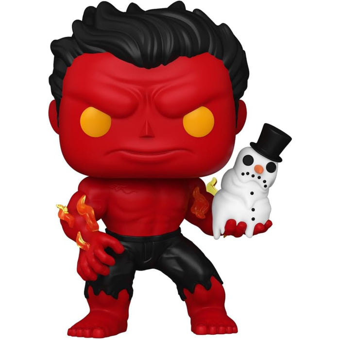 Figurina Funko POP Marvel Holiday S4 - Red Hulk