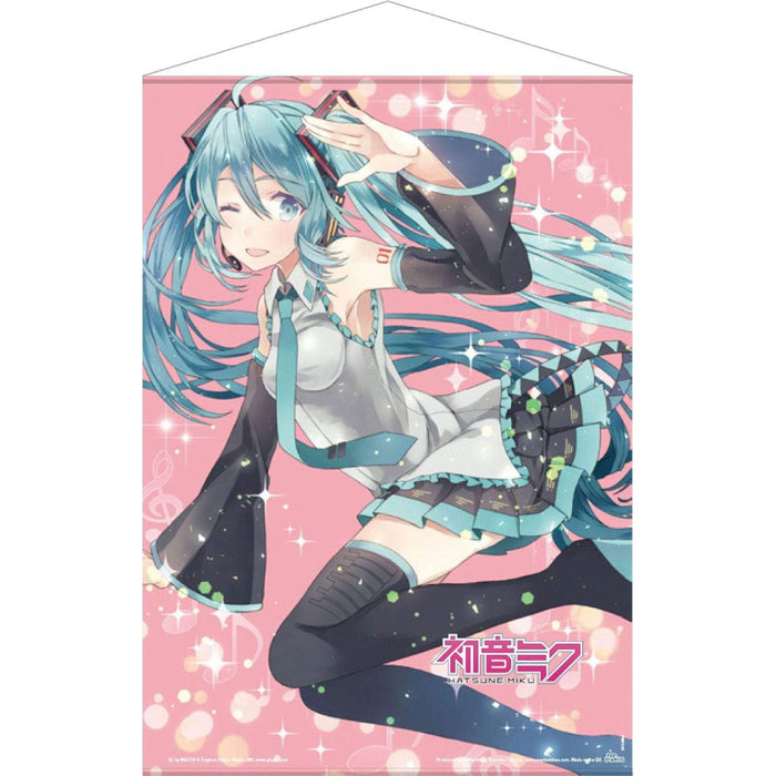 Poster Pergament Hatsune Miku - Pink Glitter Miku 50 x 70 cm