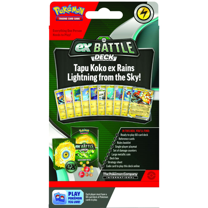 Pokemon TCG October ex Battle Deck - Tapu Koko