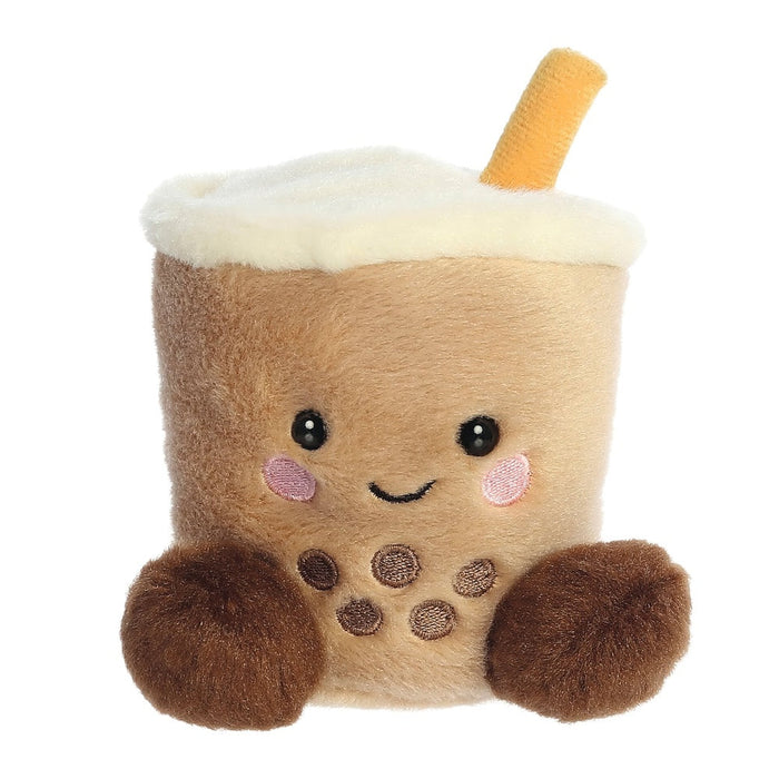 Jucarie de plus de tinut in palma Aurora Palm Pals - Ceaiul Boba, 13 cm