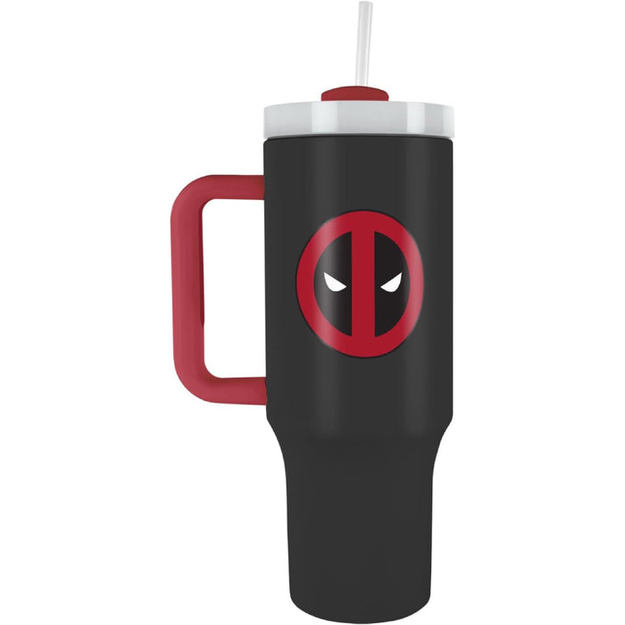 Cana de Voiaj Inox Deadpool Logo 1130 ml