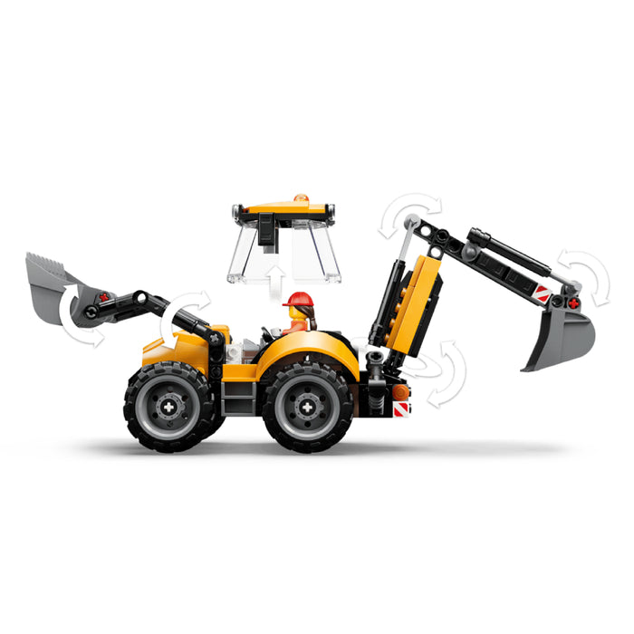 Lego City - Buldoexcavator galben (60480)