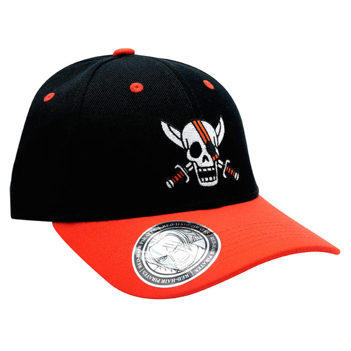 Sapca One Piece - Black & Red - Shanks