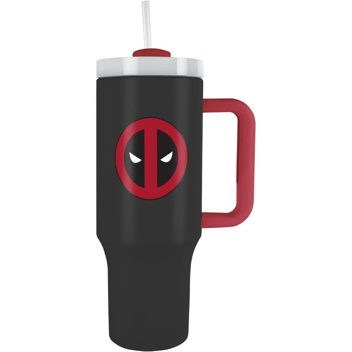 Cana de Voiaj Inox Deadpool Logo 1130 ml