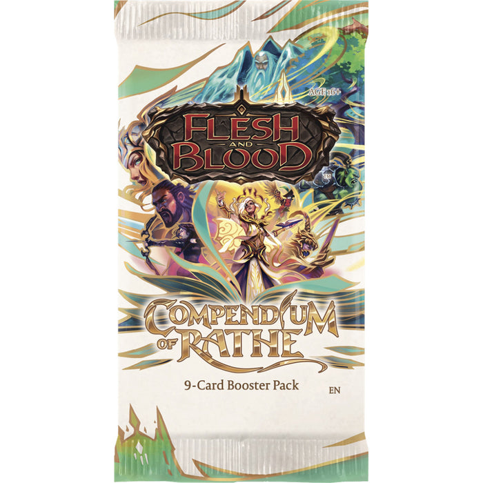 Flesh and Blood TCG - Compendium of Rathe Booster Pack