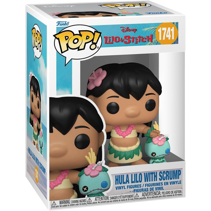 Figurina Funko POP! Lilo & Stitch - Hula Lilo with Scrump