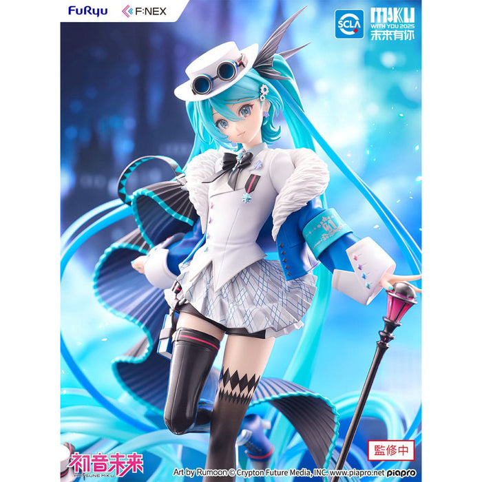 Precomanda Figurina Hatsune Miku F:NEX PVC 1/7 Hatsune Miku Miku with You 2025 Ver. 25 cm