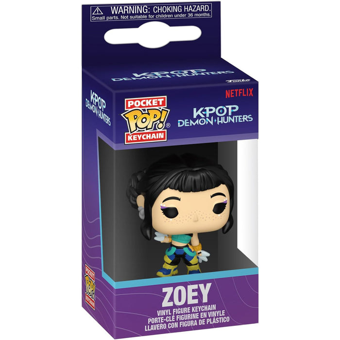 Breloc Funko POP! KPop Demon Hunters - 4 cm - Zoey