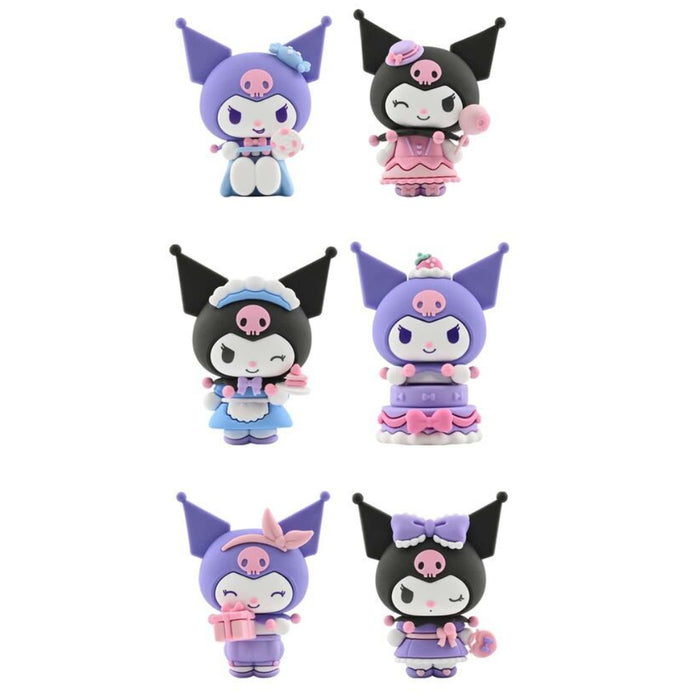 Figurina Yume Hello Kitty and Friends Mini-Doll - Kuromi Birthday Party Series 5 cm