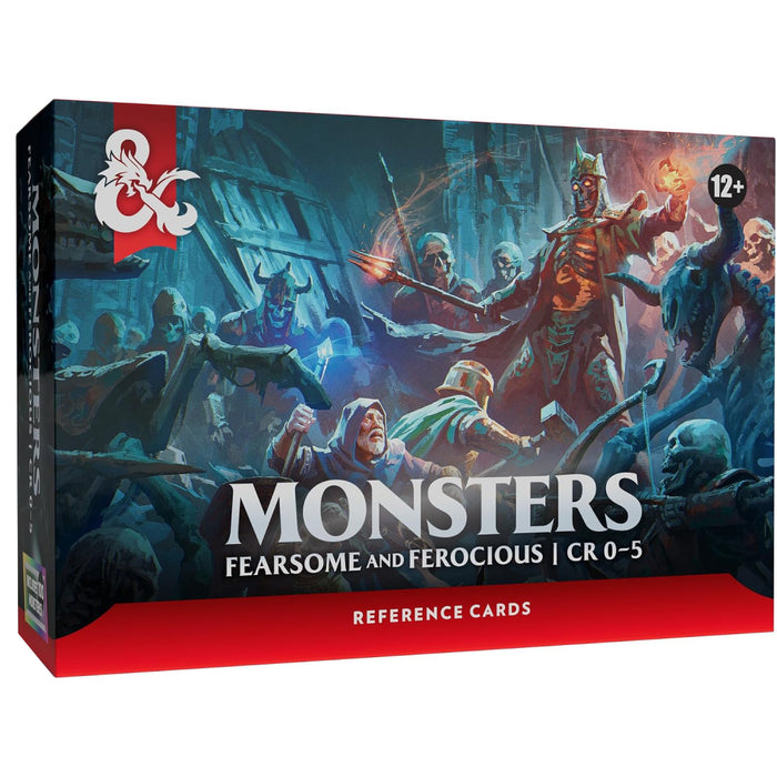 Dungeons & Dragons RPG - Trove 8 (Monster Reference Cards, Fearsome and Ferocious)