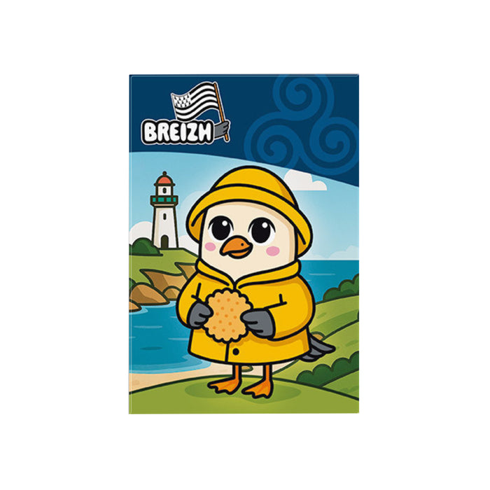 Magnet Standard The Good Gift - Mouette Breizh Kawaii