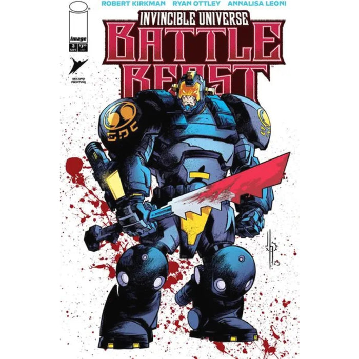 Invincible Universe Battle Beast 03 2nd Ptg Cvr A Howard