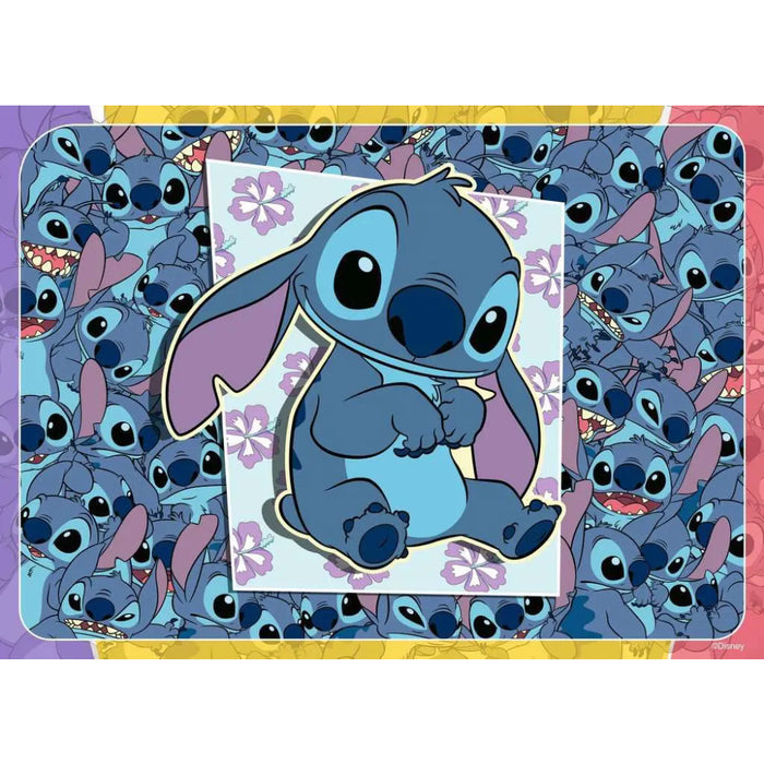Puzzle Bumper Pack - Disney Stitch 4x100