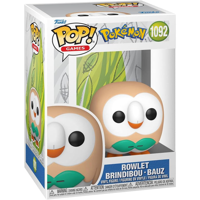 Figurina Funko Pop Games Pokemon - Rowlet