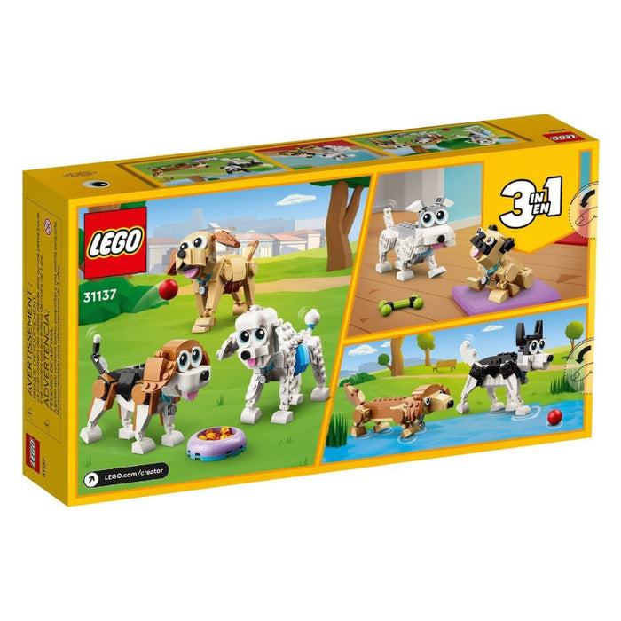Lego Creator 3in1 - Caini adorabili 31137