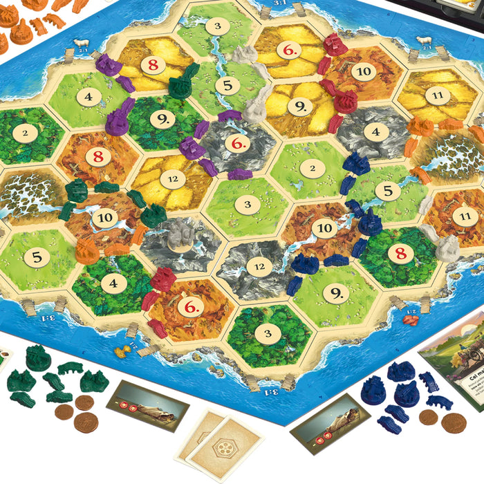 Catan - Extensia Negustori & Barbari 5/6 - editia 2025