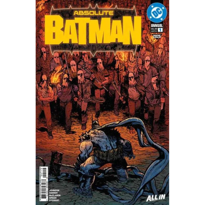 Absolute Batman 2025 Annual 01 2nd Ptg Cvr A Dw Johnson