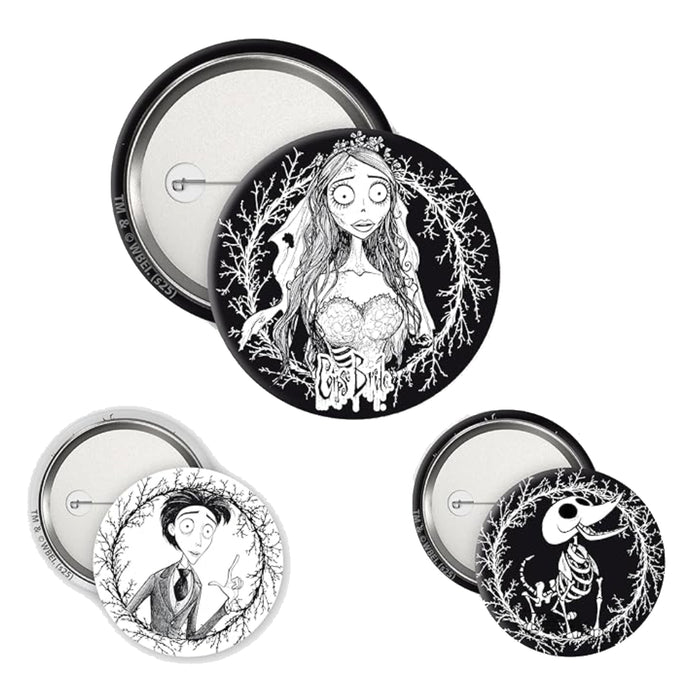 Set Insigne Corpse Bride - Trio