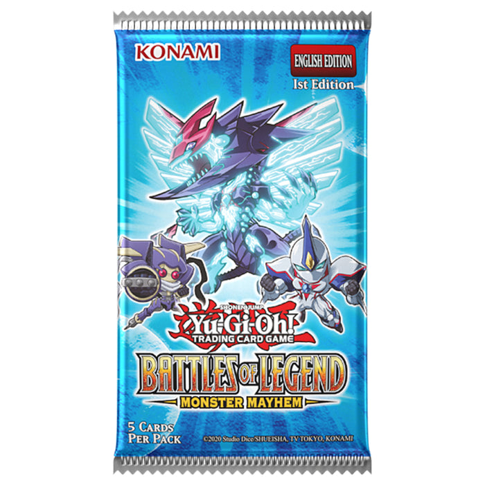 Yu-Gi-Oh - Battle of Legends - Monster Mayhem Booster Pack