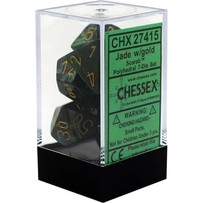 Set 7 Zaruri Chessex Scarab